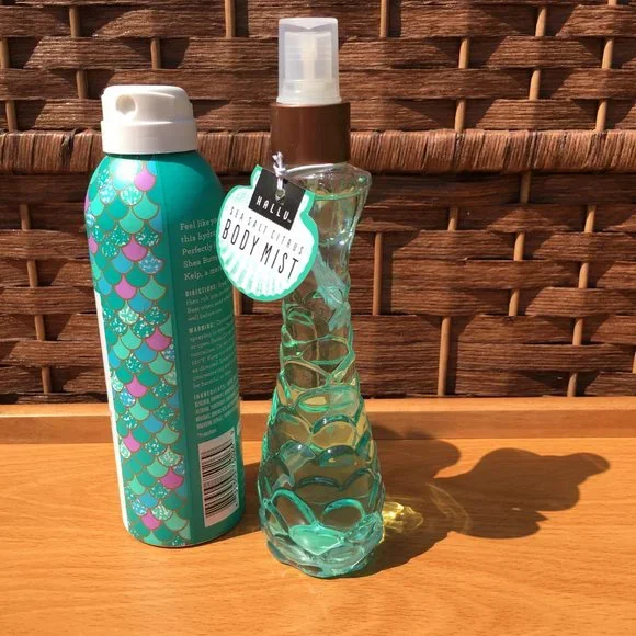Hallu Mermaid Sea Salt Citrus Lot of lotion and body Mist. NWT - Picture 4 of 7